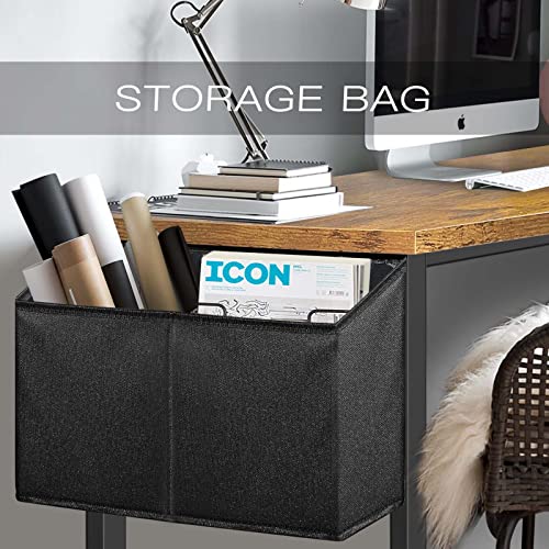 Lufeiya Home Office Desks 47 Inch Desk For Bedroom Modern Simple Student Study Table 48 Vintage Writing Computer Desk, Rustic Brown #TOP4