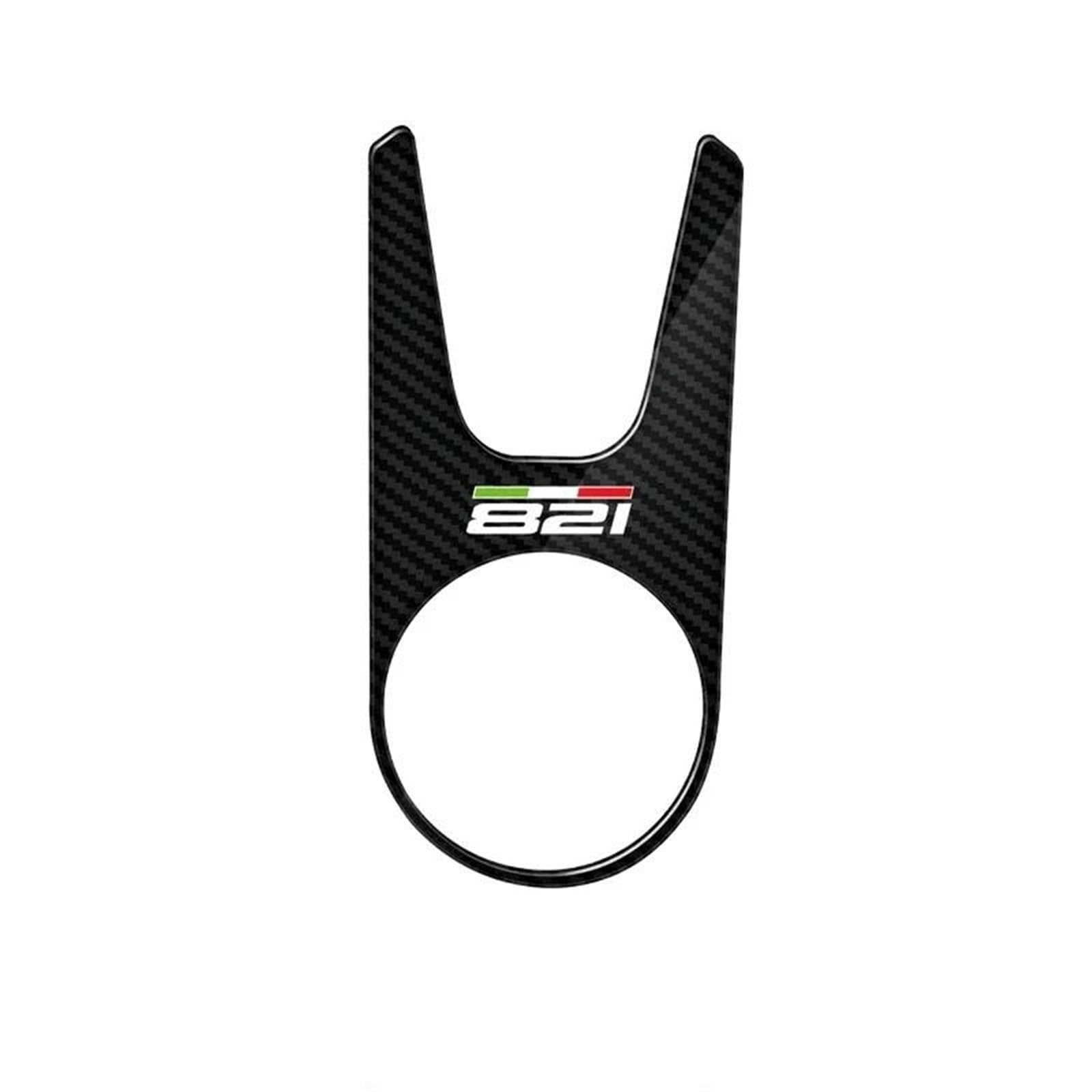 Carbon-Look Motorcycle Gas Cap Sticker Tank Pad for Ducati for Monster 696 796 821 1100 1200 for Diavel Streetfighter(Color4)