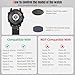 Ouwegaga Compatible with Garmin Watch Band, 22mm Quickfit Silicone Sport Strap Compatible with Garmin Fenix 8/Tactix 8 47mm/Fenix E/Fenix 8 7 6 Pro/5 Plus/Instinct 2 1/Approach S60/S62/S70 47mm, Black
