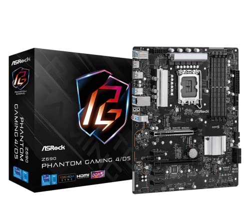 ASRock Z690 Phantom Gaming 4 D5 ATX 4 DDR5 90-MXBI60-A0UAYZ
