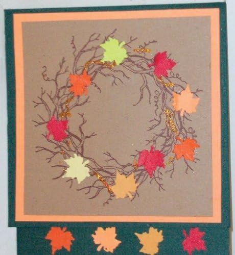 Sarasota Stamps Mounted Rubber Stamp: Vine Wreath