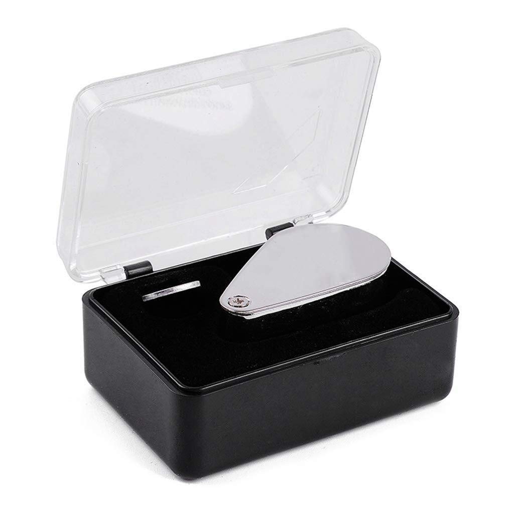 Lupa de Pantalla Lupa Led Portátil 30X Joya Sello Reconocimiento Lupa de Mano con luz LED Double The Comfort