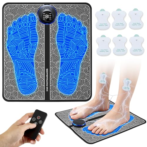 EMS Foot Massage for Muscle Relaxation, Transcutaneous Electronic Nerve Stimulator, 10 Modes 19 Gears