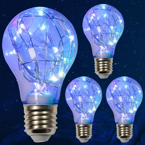 HOWORR RGB Color Changing LED Fairy Light Bulbs, 15W Equivalent