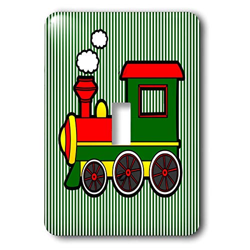 Interrupteur à baïonnette 3dRose LSP_25423_1 mignon train rouge