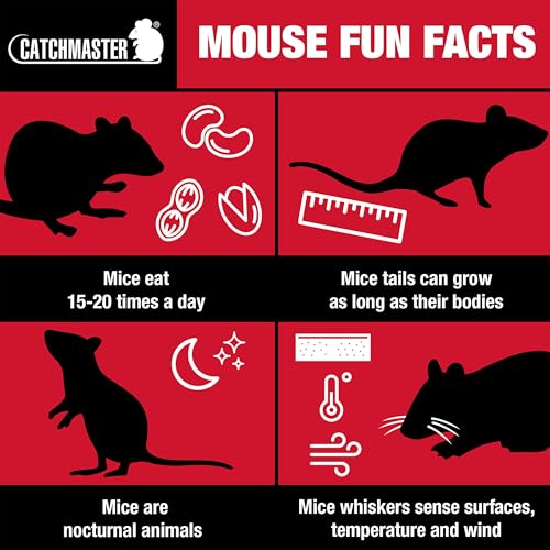 Catchmaster Mouse, Insect & Pest Control Glue Traps For Mice & Insects 16-Pk Adhesive Rodent & Bug Catcher thumb #7