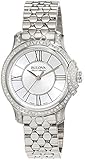 3-Zeiger-Damenuhr Bulova Damen-Armbanduhr Analog Quarz Stehlen 63R145
