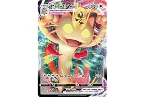 Oversized Meowth VMAX SWSH005 SWSH Black Star Promos