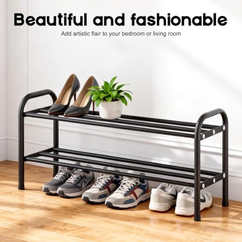 Étagère à chaussures réglable et extensible pour optimiser les petits espaces - 3