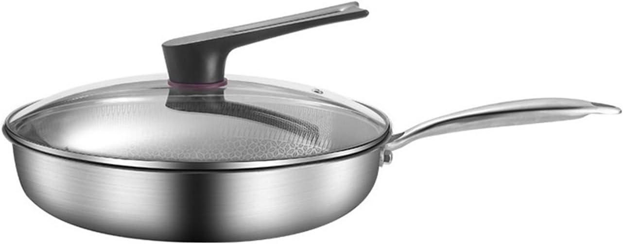 Pan Frying Pan Honeycomb Frying Pan Non-Stick Non-Coated Full Screen Omelet Pan Frying Steak Pancake Cookware Pans