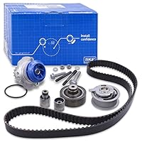 SKF Wasserpumpe und Zahnriemensatz mit Stehbolzen VKMC 01251 Höhe 171 mm Länge 271 mm Breite 142 mm – OE-Qualität