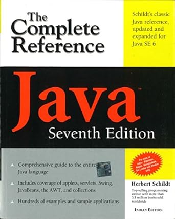 Buy JAVA: THE COMPLETE REFERENCE, 7TH EDN Book Online at Low Prices in ...