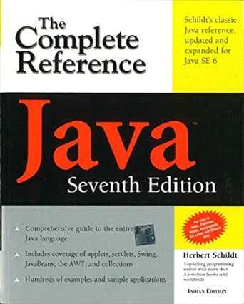 Buy JAVA: THE COMPLETE REFERENCE, 7TH EDN Book Online at Low Prices in ...