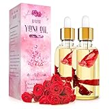 2PCS Yoni Oil Organic Feminine Oil Vaginal Moisturizer - Ph Balance for Women - Feminine Deodorant - Eliminates Odor with Strawberry Essential Oil, All Natural Yoni Oil