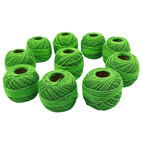 Set of 10 Pcs Knitting Tatting Ball Cotton Anchor Crochet Thread Embroidery Yarn