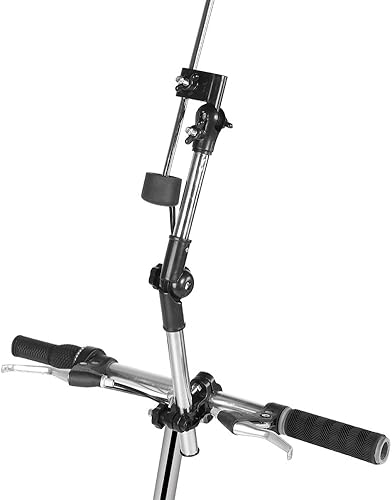 Miniatura 3 de TOPINCN Soporte para paraguas, 360 ajustable paraguas elástico multifuncional soporte soporte para cochecito de bebé cochecito silla de bicicleta