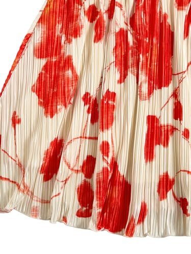 Image of SOLY HUX Women's Tie Dye Cami Dress Halter Backless Sleeveless A Line Short Summer Dresses Sundress