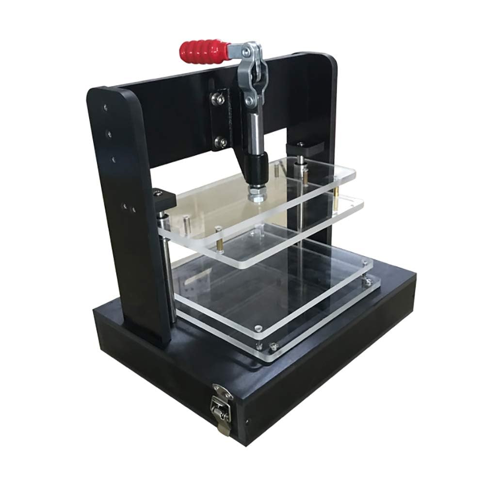 Supporto Universale Per Test Manuali Di Pcb Vuoti Con Base A Valigetta, Telaio Di Test Vuoto A Pressione Rapida Con Piastre In Acrilico Trasparente, Per Configurazioni Di Test Di Circuiti
