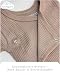 Kindsgard Baby Wickelbody langarm – 5er-Pack aus Rippstoff, Braun, Gr. 56