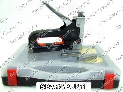 Graffettatrice Professionale 3 In 1 - Con Graffette, Chiodi E Accessori, Per Ufficio E Fai-da-te - Foto 4