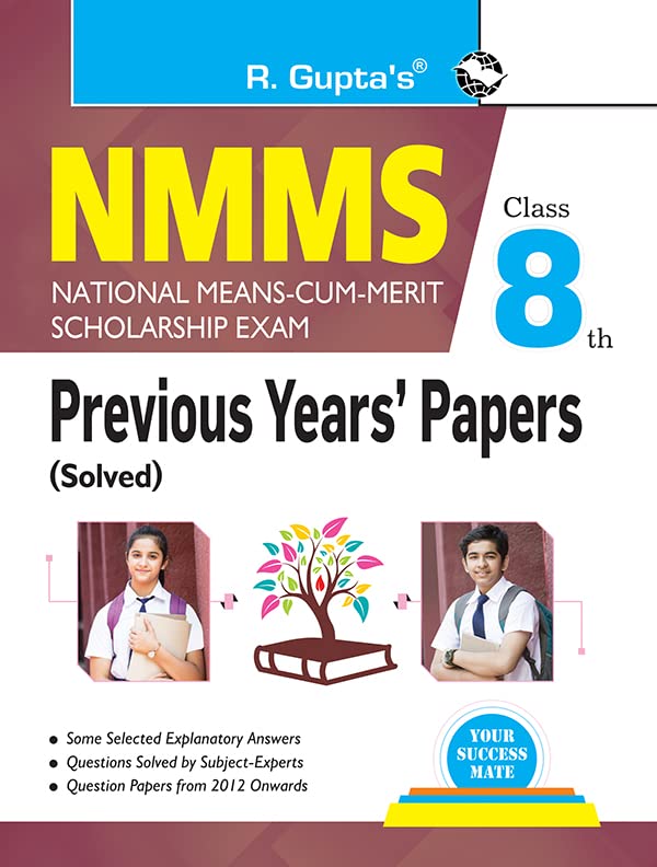 NMMS : Previous Years' Papers (Solved)—Class 8th