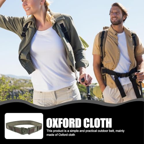 1pc Outdoor Belt for Men Quick Release Buckle Army for Hiking Climbing and Sports Activities2