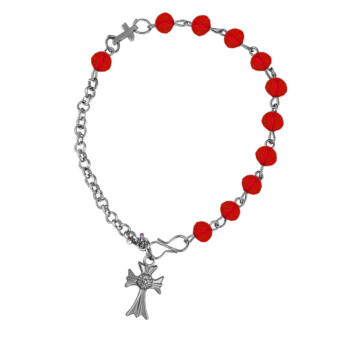 See full amazon price history chart for Sullery Religious Catholic Jewelry 6mm Bead Jesus Stainless Steel Rosary Bead Bracelet Holy Cross Christian Jewellery for Men and Women Sullery Religious Catholic Jewelry 6mm Bead Jesus Stainless Steel Rosary Bead Bracelet Holy Cross Christian Jewellery for Men and Women (B0BS65W5CT) Amazon Price History, Amazon Price Tracker