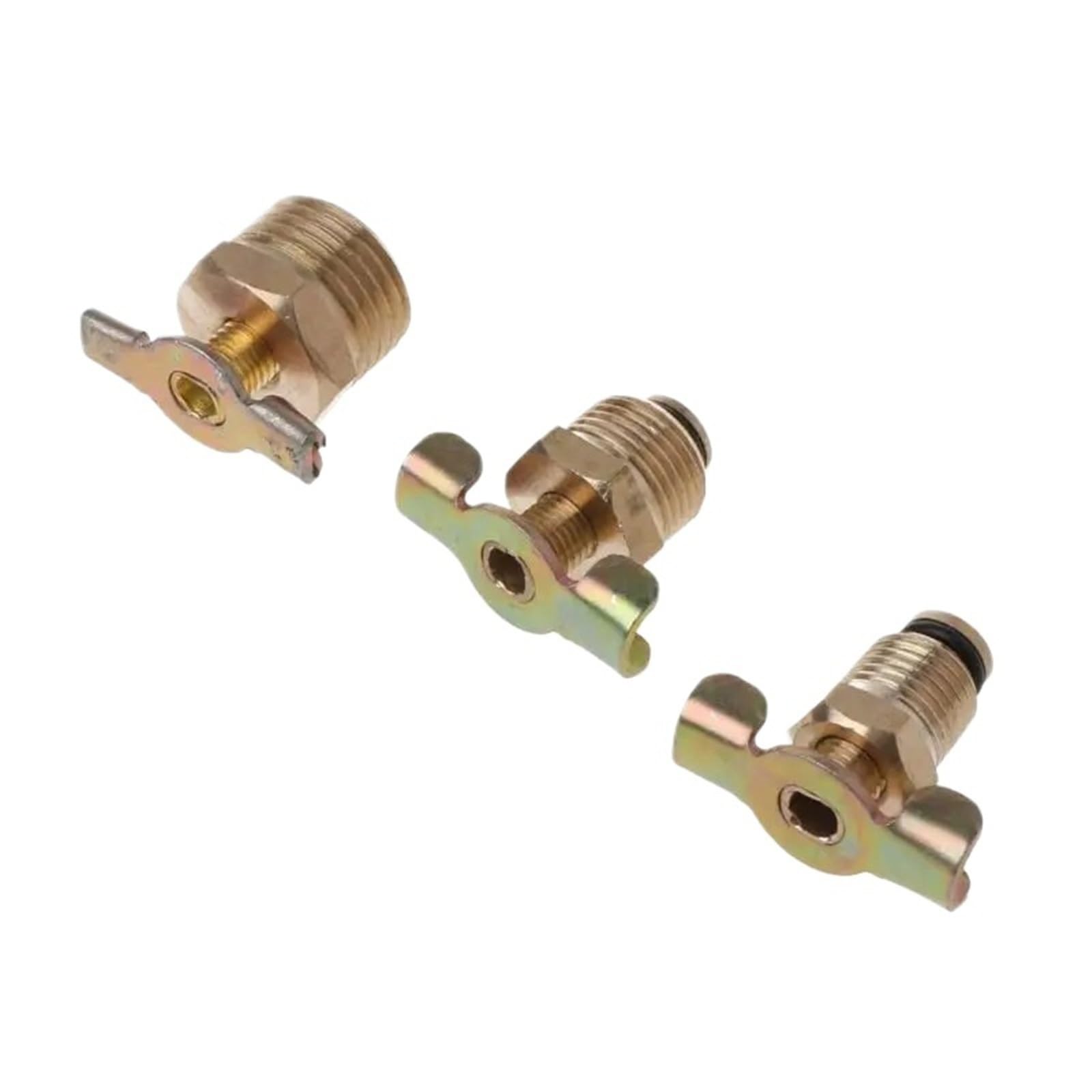 Robinet de vidange NPT 1/4 en laiton massif pour vanne compresseur