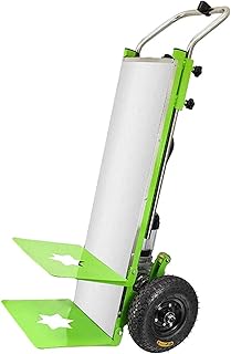 48v / 1200w / 24ah Folding Stair Climbing Hand Truck Powered Dolly Cart,Electric Stair Climber,Aluminum Alloy Heavy Duty Folding Stair Climber Cart,660lb Capacity,for Logistics