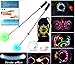 Produktbild Pro Glow Poi - LED Poi Set + Kid Poi DVD + Stoff Reisetasche! Nachtleuchtender Poi inkl. Batterien. Langsam STROBE Leuchtpoi Luminous Pois Led.