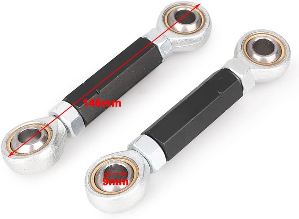 Cnfang4 Motorbike Rear Suspension Lowering Links Kit Drop Link Adjustable Accessories Aluminum 1 Set Accessaries for Suzuki GSX1300R HAYABUSA 1999-2020 Powersport