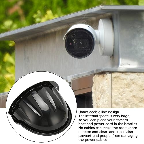 Housse de protection pour caméra extérieure en plastique ABS noir