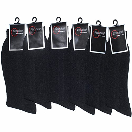 Men's 6-Pack Designed Liner Fashion Dress Socks, Size 9-11