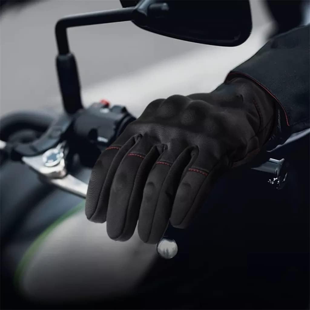 Sports Reithandschuh Herren-Touchscreen-Handschuhe, Wandern, Fahrrad, Fitness, Wandern, Outdoor, Vollfinger-Handschuhe Fahrradhandschuhe(L)