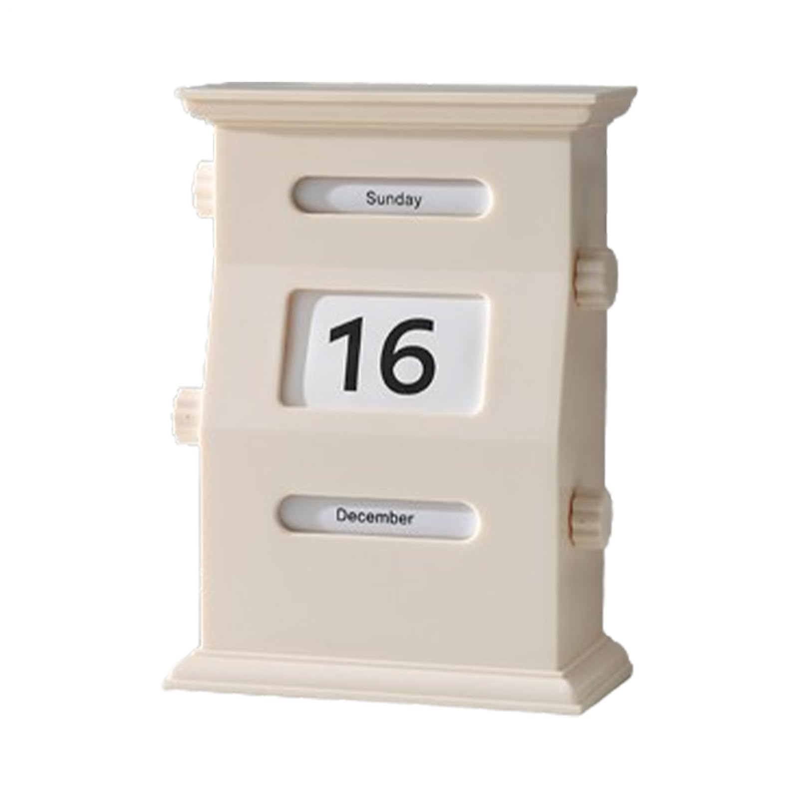 Perpetual Desk Calendar, Retro Calendar Blocks, Desk Date Display, Desk Decorations, Desktop Decor, Date Blocks for Office Desks, Living Room Calendar Display, Coffee Table Calendar