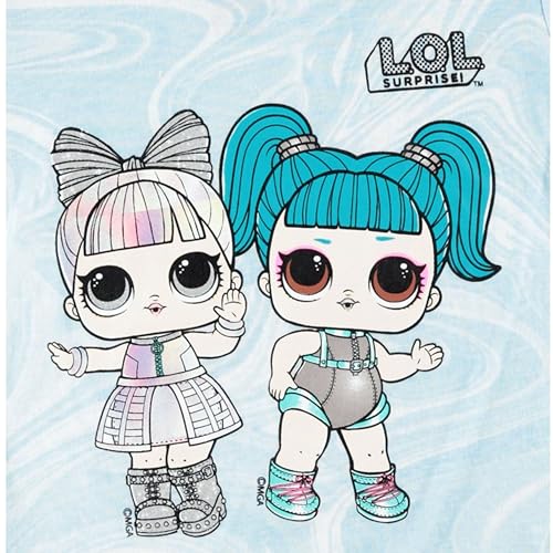 L.O.L. Surprise! Girls' Short Sleeve T-Shirt Blue3