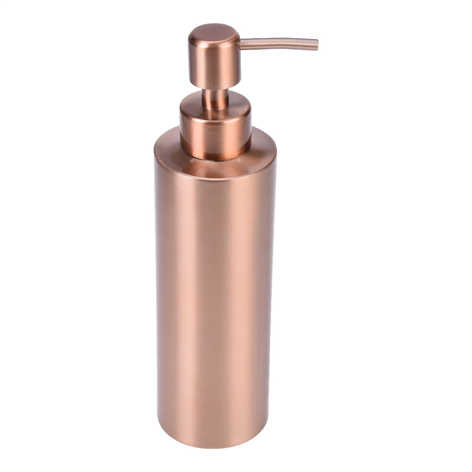 Dispensador Sapone Oro Porta Sapone Rosa Cobre Diamante Corte Jabón Bomba Acero Inoxidable Cocina Baño Encimera 350ML