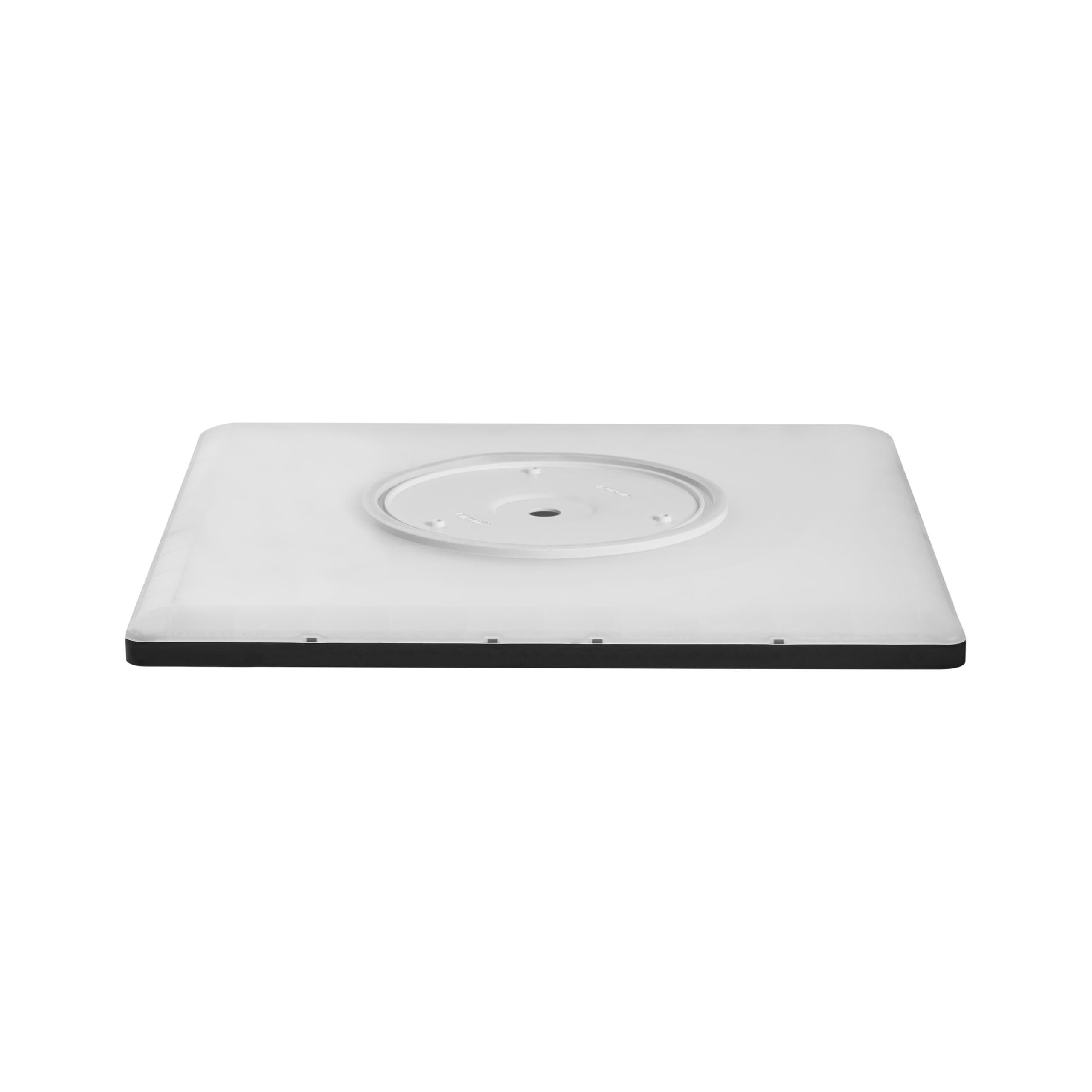 Lampa sufitowa płaska plafon kwadratowy LED panel nadytynkowy czarny Cereon