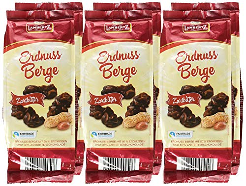 Lambertz Erdnussberge Zartbitter (6 x 250 g) Cover
