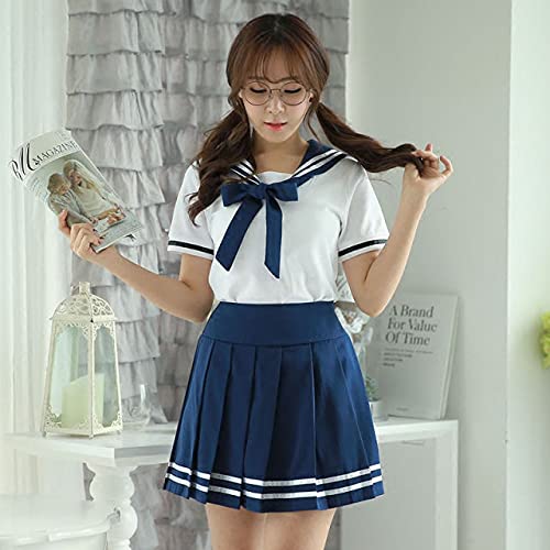 Amazon.co.jp: LULUTING 学校制服 ガール女子ショートスリーブXXXXLの