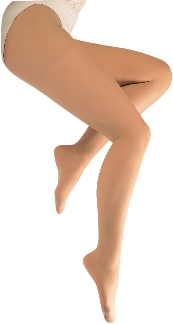 Blue Jay An Elite Healthcare Brand Ladies Legwear Sheer Firm SPT |Medical Pain Relief Circulation Socks | Tall, Light Weight, Beige | 20-30 mmHg