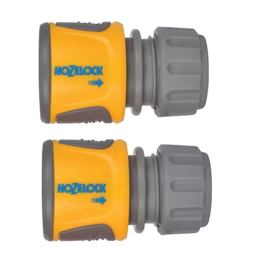 Hozelock HOZ20706025 2070 Soft Touch Hose End Connector Pack Of 2