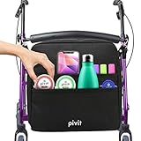 Pivit Rollator Bag | Universal Travel Tote for Carrying Accessories on Wheelchair, Rolling Walkers &...