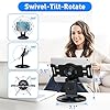 AboveTEK Retail Kiosk iPad Stand, 360° Rotating Commercial Tablet Stand, 6-13" iPad Mini Pro Business Tablet Holder, Swivel Design for Store POS Office Showcase Reception Kitchen Desktop (Black) #3