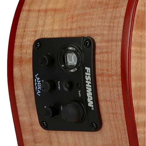 Lanikai FM-CEB 4-String Ukulele, Natural thumb #3
