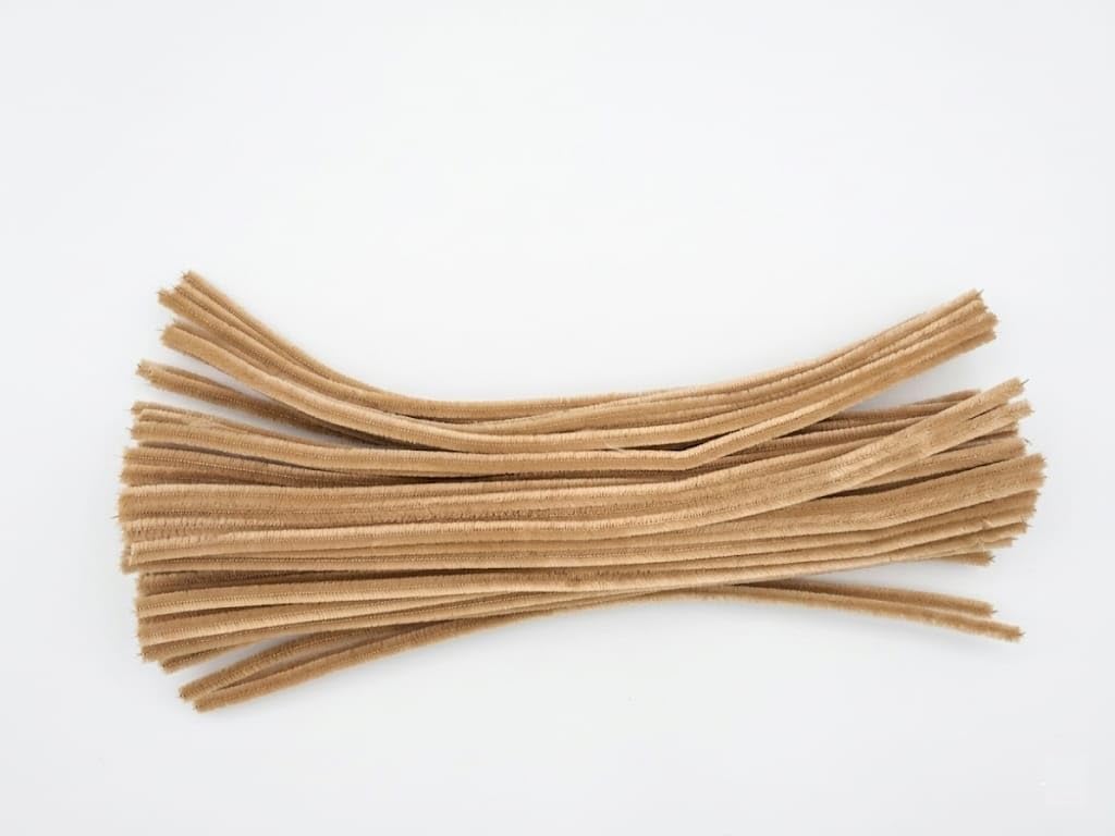Olive Green Pipe Cleaners - 100 Pack for Crafts & DIY -2