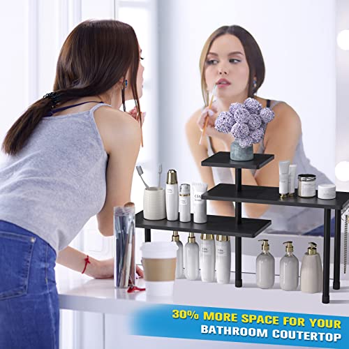 Jayrex Countertop Corner Shelf, 3 Tier Moveable Organizer For Bathroom Counter thumb #1