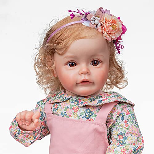 Amazon | LONIAN 赤ちゃん 人形 60cm 柔らかいシリコーンビニール人形