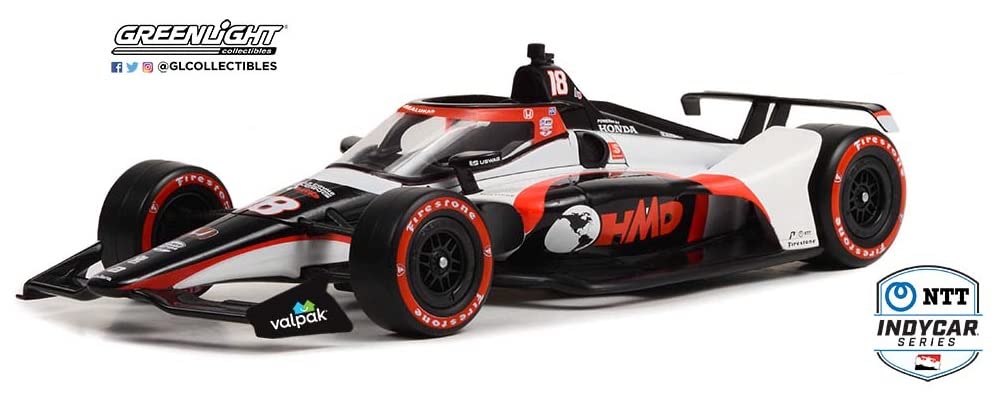 Amazon.com: INDYCAR Greenlight 11158 2022 NTT Series - #18 David