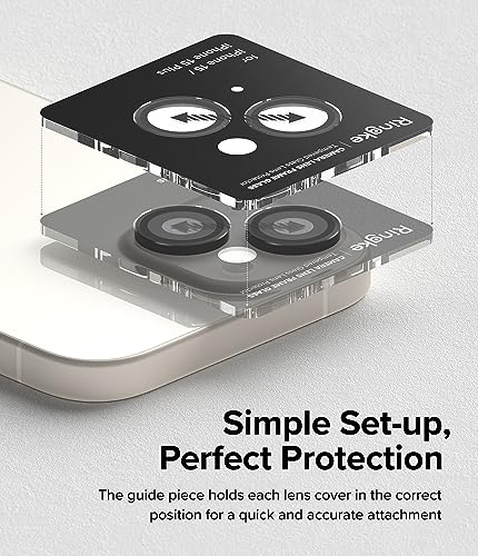 Protection caméra iPhone 15 Plus Ringke contre les rayures du bloc optique - 6